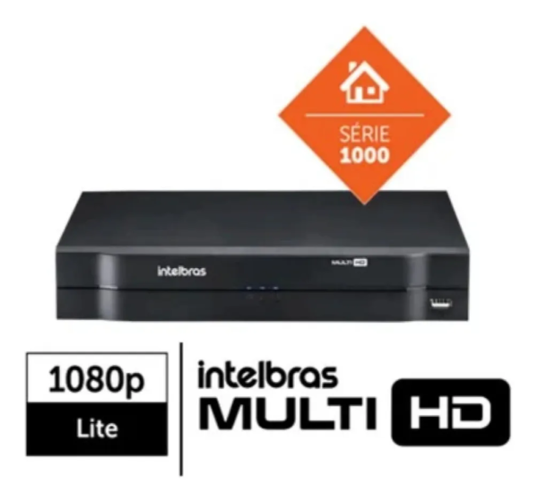 Kit 4 Câmeras Intelbras 1120b DVR 4 Canais com HD - Image 3